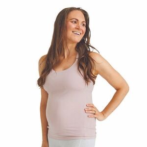 Anook Athletics Women's Maternity Nursing Pink Sleeveless Tank Top size Small